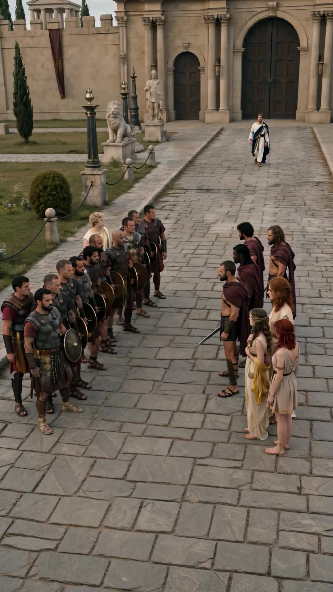 Episode 14 - Bruce Defends Slaves from Aggressive Roman Noble